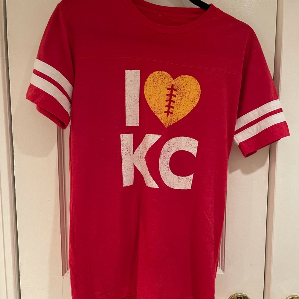 Kansas City Chiefs Crew Neck T-Shirt - Size S